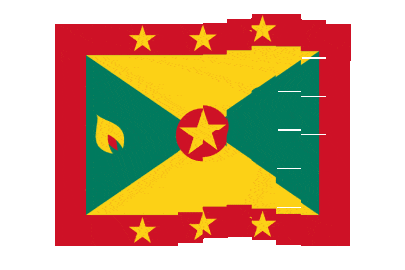 Grenada Pixel Chase animated flag GIF