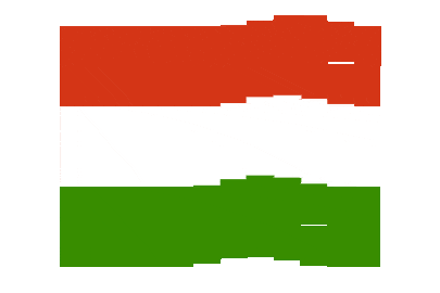 Hungary Pixel Chase animated flag GIF