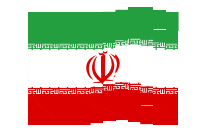 Iran Pixel Chase animated flag GIF