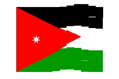 Jordan Pixel Chase animated flag GIF
