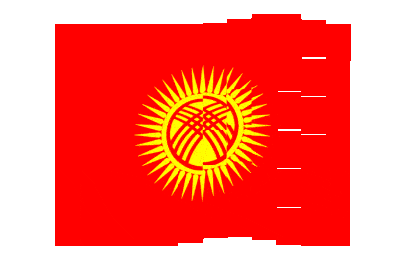 Kyrgyzstan Pixel Chase animated flag GIF