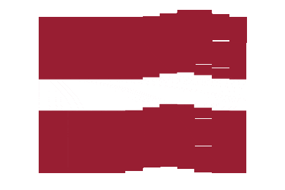 Latvia Pixel Chase animated flag GIF
