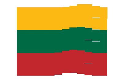 Lithuania Pixel Chase animated flag GIF