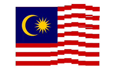 Malaysia Pixel Chase animated flag GIF