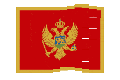 Montenegro Pixel Chase animated flag GIF