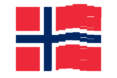 Norway Pixel Chase animated flag GIF