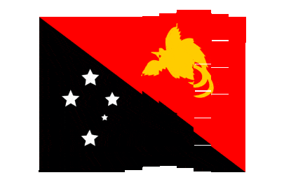 Papua New Guinea Pixel Chase animated flag GIF