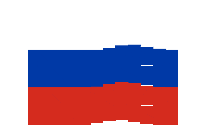 Russia Pixel Chase animated flag GIF