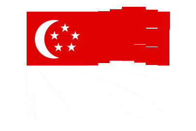 Singapore Pixel Chase animated flag GIF