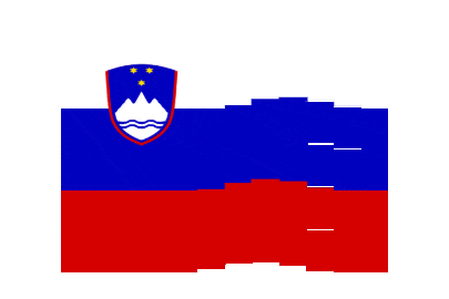 Slovenia Pixel Chase animated flag GIF