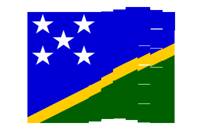 Solomon Islands Pixel Chase animated flag GIF