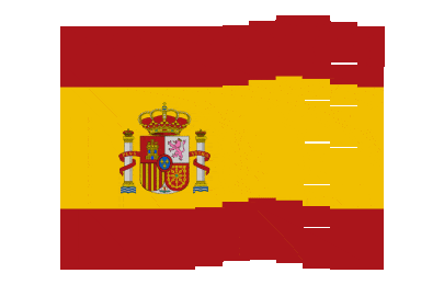 Spain Pixel Chase animated flag GIF