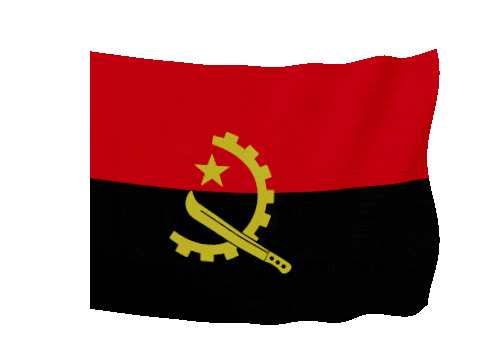 Angola Soft Sag animated flag GIF