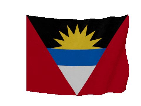 Antigua And Barbuda Soft Sag animated flag GIF