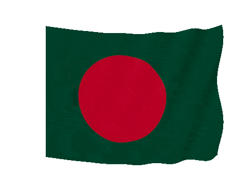 Bangladesh Soft Sag animated flag GIF