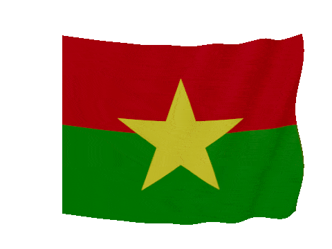 Burkina Faso Soft Sag animated flag GIF