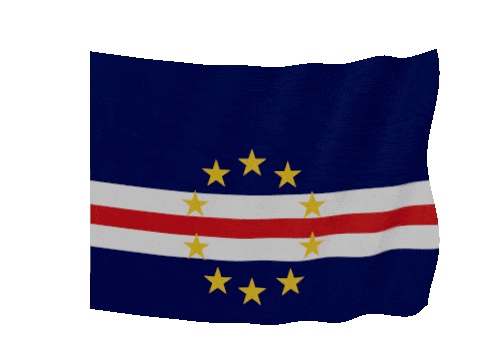 Cape Verde Soft Sag animated flag GIF