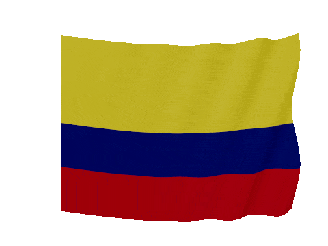 Colombia Soft Sag animated flag GIF