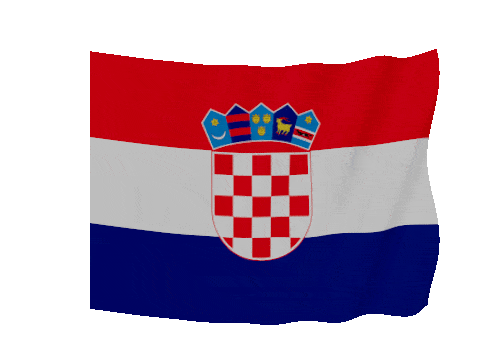 Croatia Soft Sag animated flag GIF