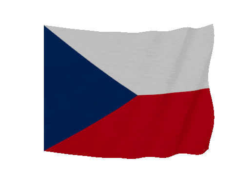 Czechia Soft Sag animated flag GIF