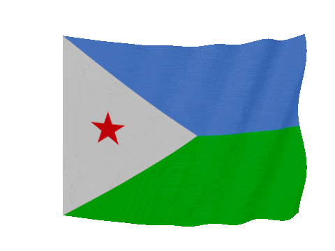 Djibouti Soft Sag animated flag GIF