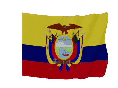 Ecuador Soft Sag animated flag GIF