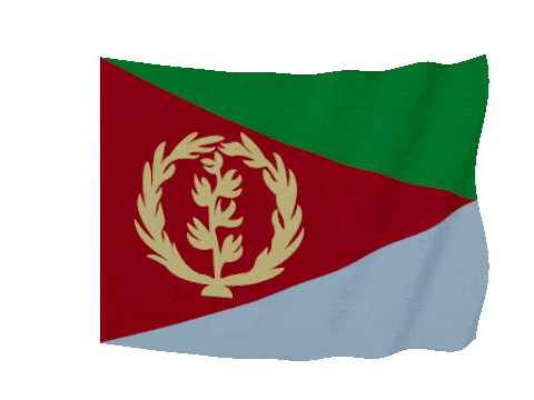 Eritrea Soft Sag animated flag GIF
