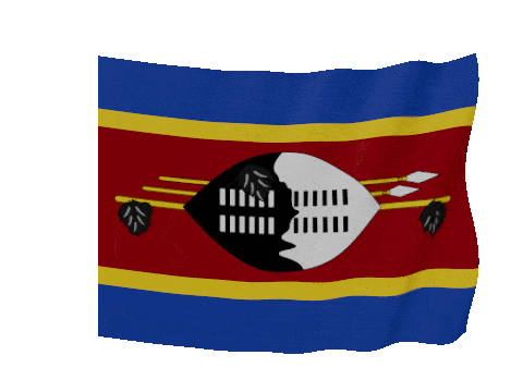 Eswatini Soft Sag animated flag GIF