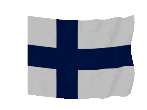 Finland Soft Sag animated flag GIF