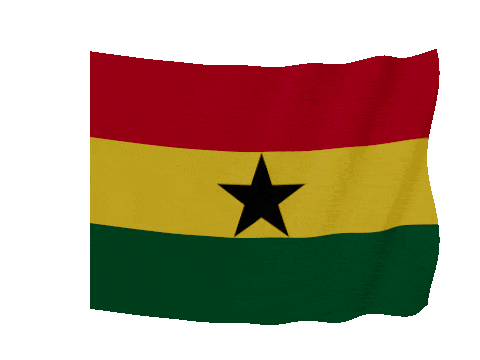 Ghana Soft Sag animated flag GIF