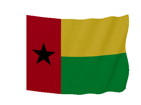 Guinea Bissau Soft Sag animated flag GIF