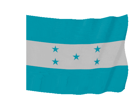 Honduras Soft Sag animated flag GIF