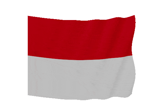 Indonesia Soft Sag animated flag GIF