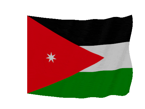Jordan Soft Sag animated flag GIF