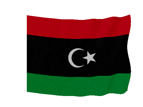 Libya Soft Sag animated flag GIF
