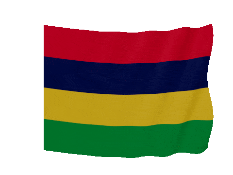 Mauritius Soft Sag animated flag GIF