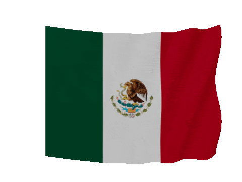 Mexico Soft Sag animated flag GIF