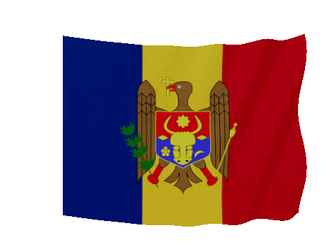 Moldova Soft Sag animated flag GIF