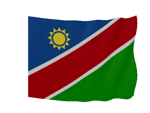 Namibia Soft Sag animated flag GIF