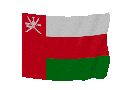 Oman Soft Sag animated flag GIF