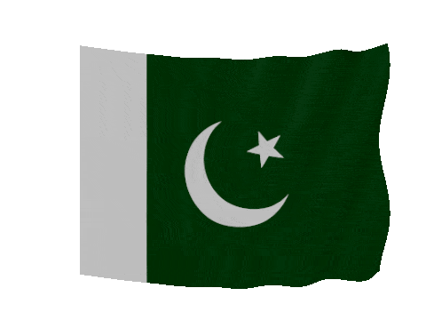 Pakistan Soft Sag animated flag GIF