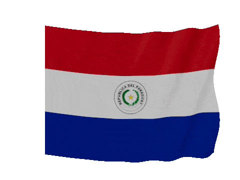 Paraguay Soft Sag animated flag GIF