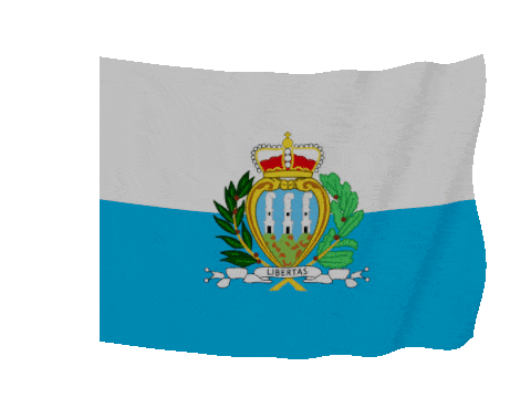 San Marino Soft Sag animated flag GIF