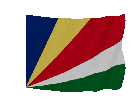 Seychelles Soft Sag animated flag GIF