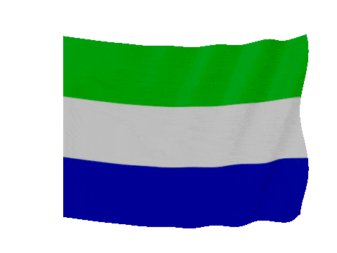 Sierra Leone Soft Sag animated flag GIF