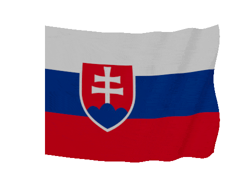 Slovakia Soft Sag animated flag GIF