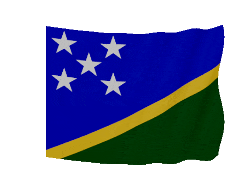 Solomon Islands Soft Sag animated flag GIF