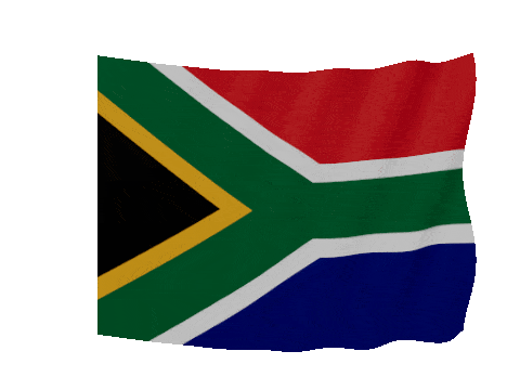 South Africa Soft Sag animated flag GIF
