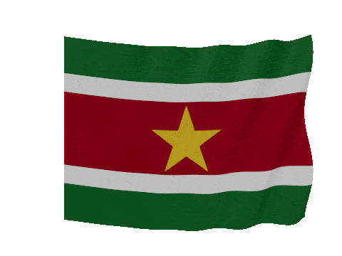 Suriname Soft Sag animated flag GIF