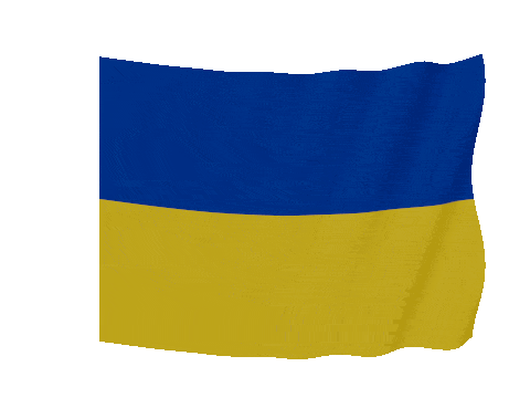 Ukraine Soft Sag animated flag GIF